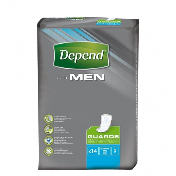 Depend for men guards